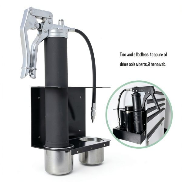 Grease Gun Holder WHMYZHL Stainless Steel Wall Mount Tool-2