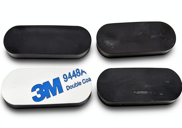 Western Supply Adhesive Bumpers Silicone Rubber Non Slip-2
