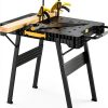 DEWALT Workbench 1000 lb Capacity Metal Legs Black Yellow-1