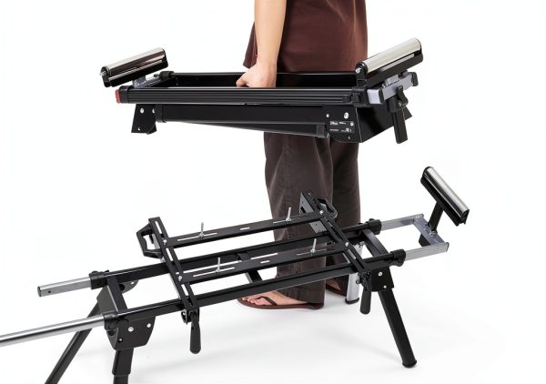 Garvee Miter Saw Stand Heavy Duty Powder Coated Steel-4