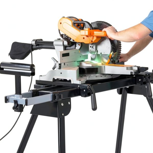 Garvee Miter Saw Stand Heavy Duty Powder Coated Steel-6