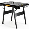 DEWALT Workbench 1000 lb Capacity Metal Legs Black Yellow-0
