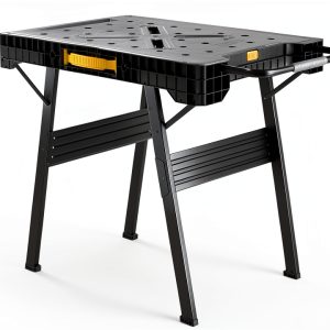 DEWALT Workbench 1000 lb Capacity Metal Legs Black Yellow-0