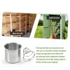 Grease Gun Holder WHMYZHL Stainless Steel Wall Mount Tool-4