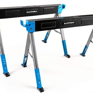 Kastforce Sawhorse Power Tool Stand Heavy Duty Workbench-0