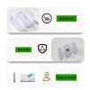 Clear Shower Door Bumpers by RiseDirectly Modern Plastic-7