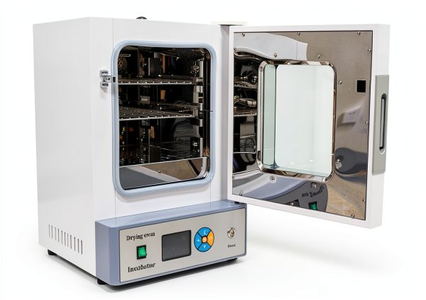 110V 600W Stainless Steel Lab Digital Forced Air Convection Drying Oven 9.8 X 10.2 X 10.6 inches Chamber 50-250℃ Temperature Control Large Capacity Heating Oven for Industrial and Lab-2