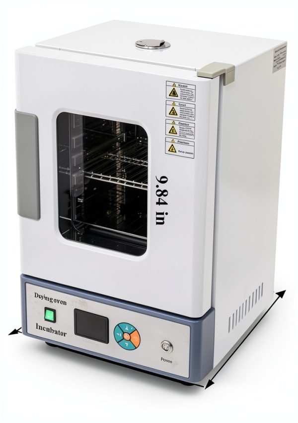 110V 600W Stainless Steel Lab Digital Forced Air Convection Drying Oven 9.8 X 10.2 X 10.6 inches Chamber 50-250℃ Temperature Control Large Capacity Heating Oven for Industrial and Lab-1