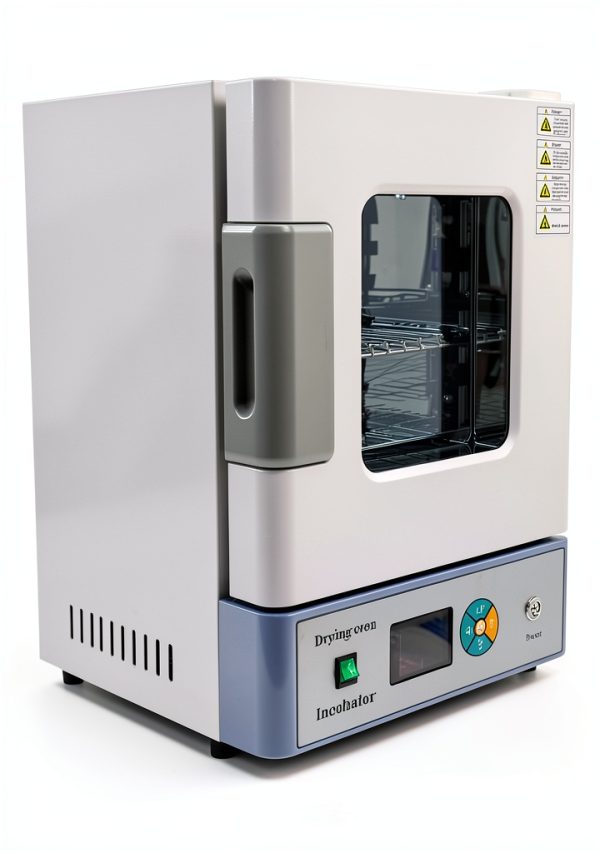 110V 600W Stainless Steel Lab Digital Forced Air Convection Drying Oven 9.8 X 10.2 X 10.6 inches Chamber 50-250℃ Temperature Control Large Capacity Heating Oven for Industrial and Lab-0