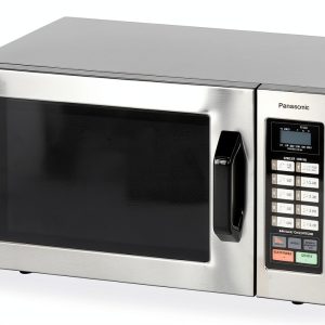 Panasonic 0.8 Cu Ft Countertop Microwave Oven 1000W Stainless Steel-0